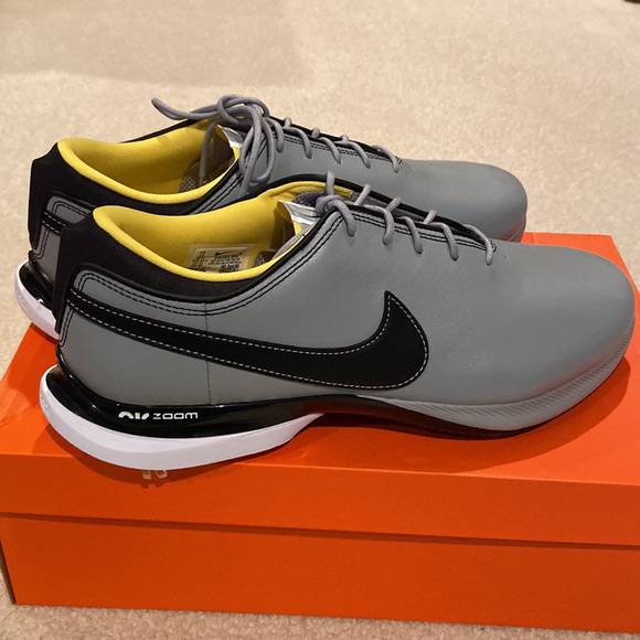 Nike Air zoom Victory Tour 2 gray and black ⛳️ golf shoes-BRAND NEW with box - Picture 2 of 6